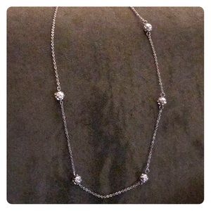Silver necklace